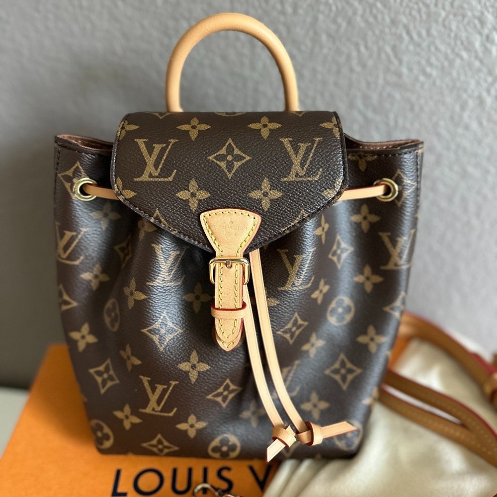 Louis Vuitton Montsouris BB Monogram Mini Backpack - NEW! - Picture 12 of 13